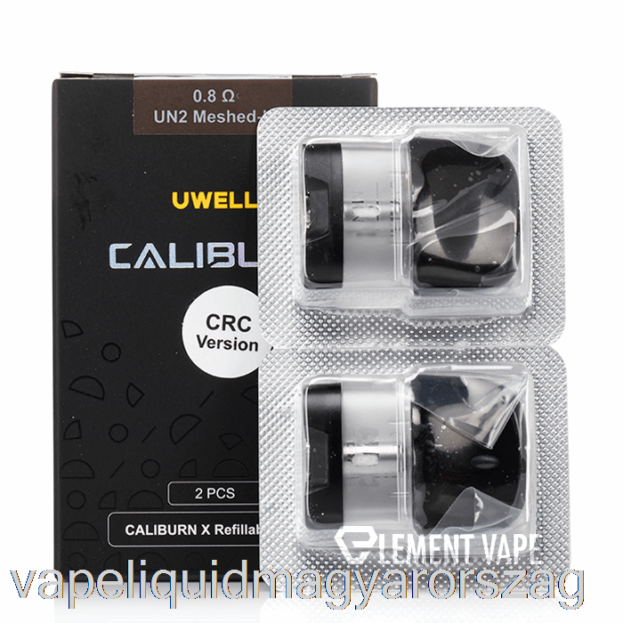 Uwell Caliburn X Cserehüvely 3 Ml-es Hüvely + 0,8 Ohmos Tekercs Vape E Cigi